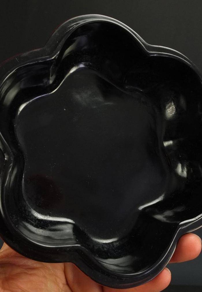 美国回流 剔红漆器 茶叶盒图6