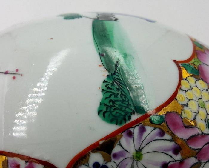 百花不漏地双开窗美女罐图6