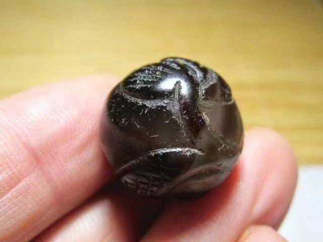 开门到代 遼金时期 极其稀少的 天然 乌金玛瑙图6