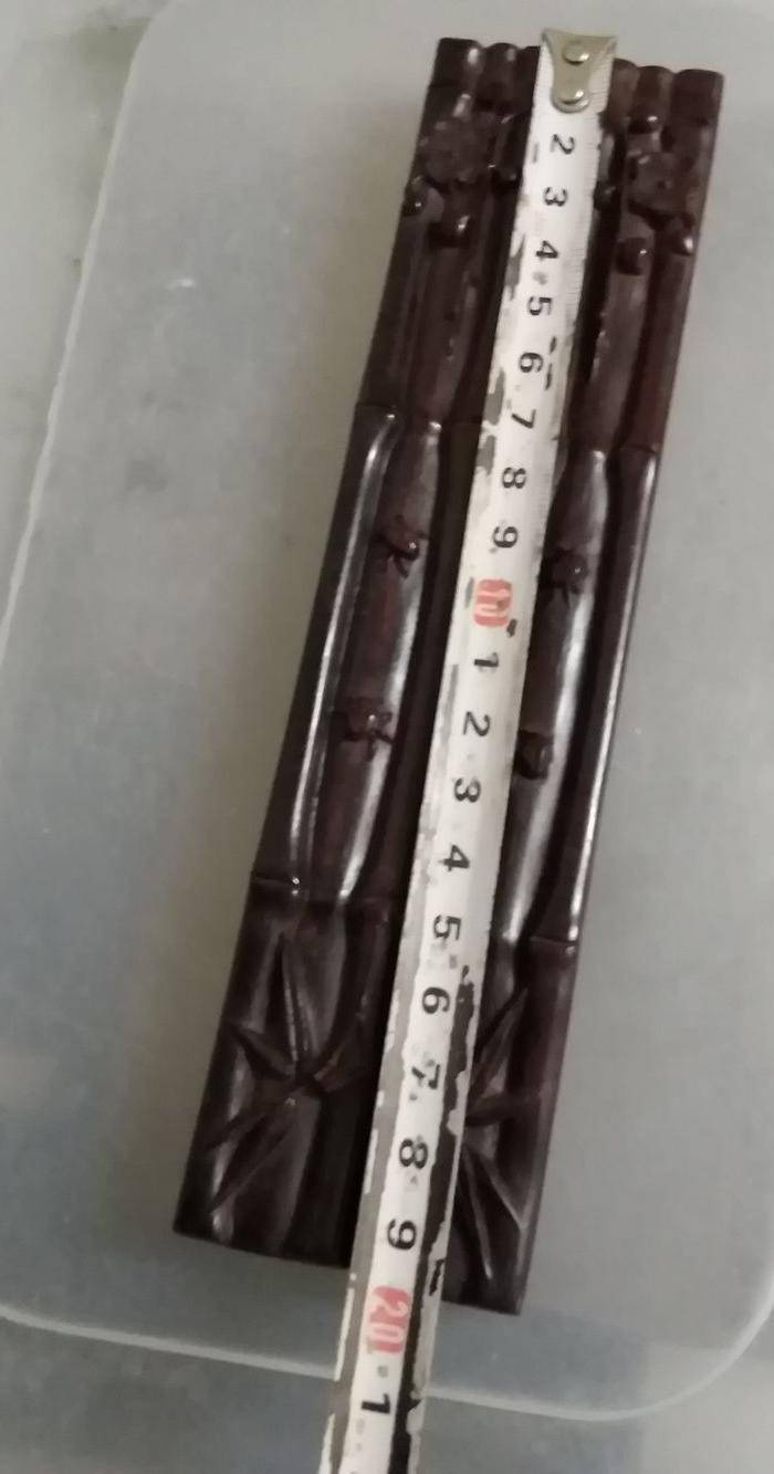 一对小叶紫檀镇纸图6