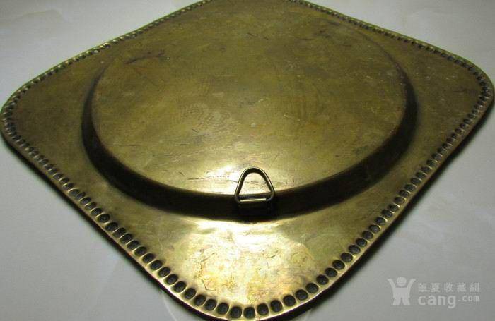19世纪铜鎏金錾刻印度教人物故事壁挂饰图7