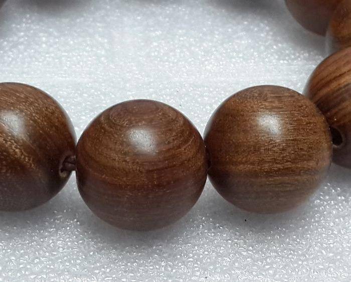 印尼鸡翅木佛珠手串20MM图3