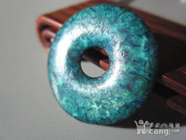 清 老包浆虬 大开门 满脑 平安扣 直径18mm图6