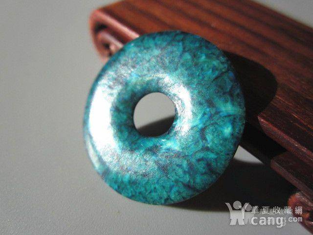 清 老包浆虬 大开门 满脑 平安扣 直径18mm图3