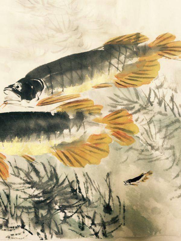 著名花鸟画家 赏竹 花鸟小品图4