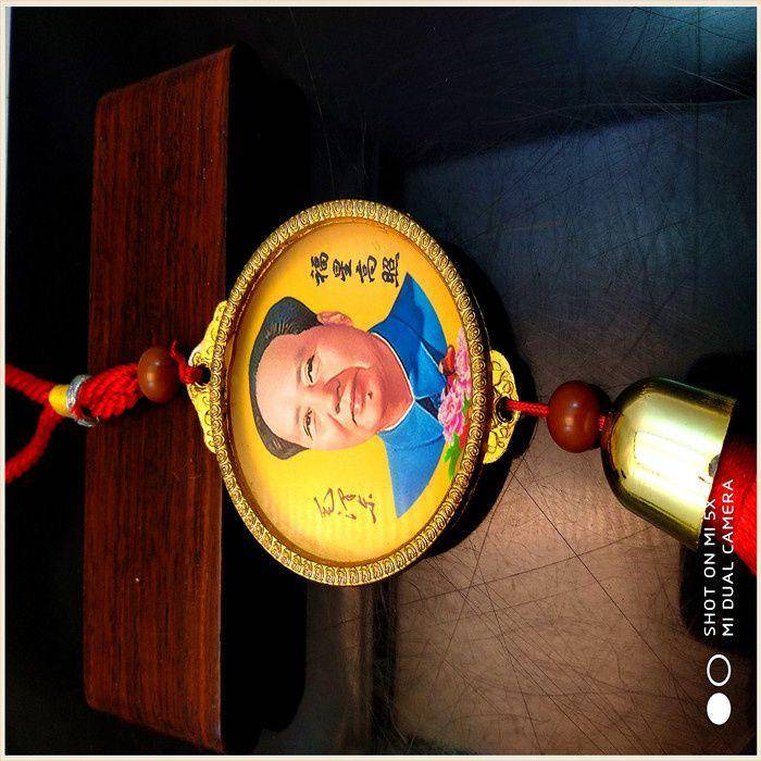 现代铜馏金毛主席像图4