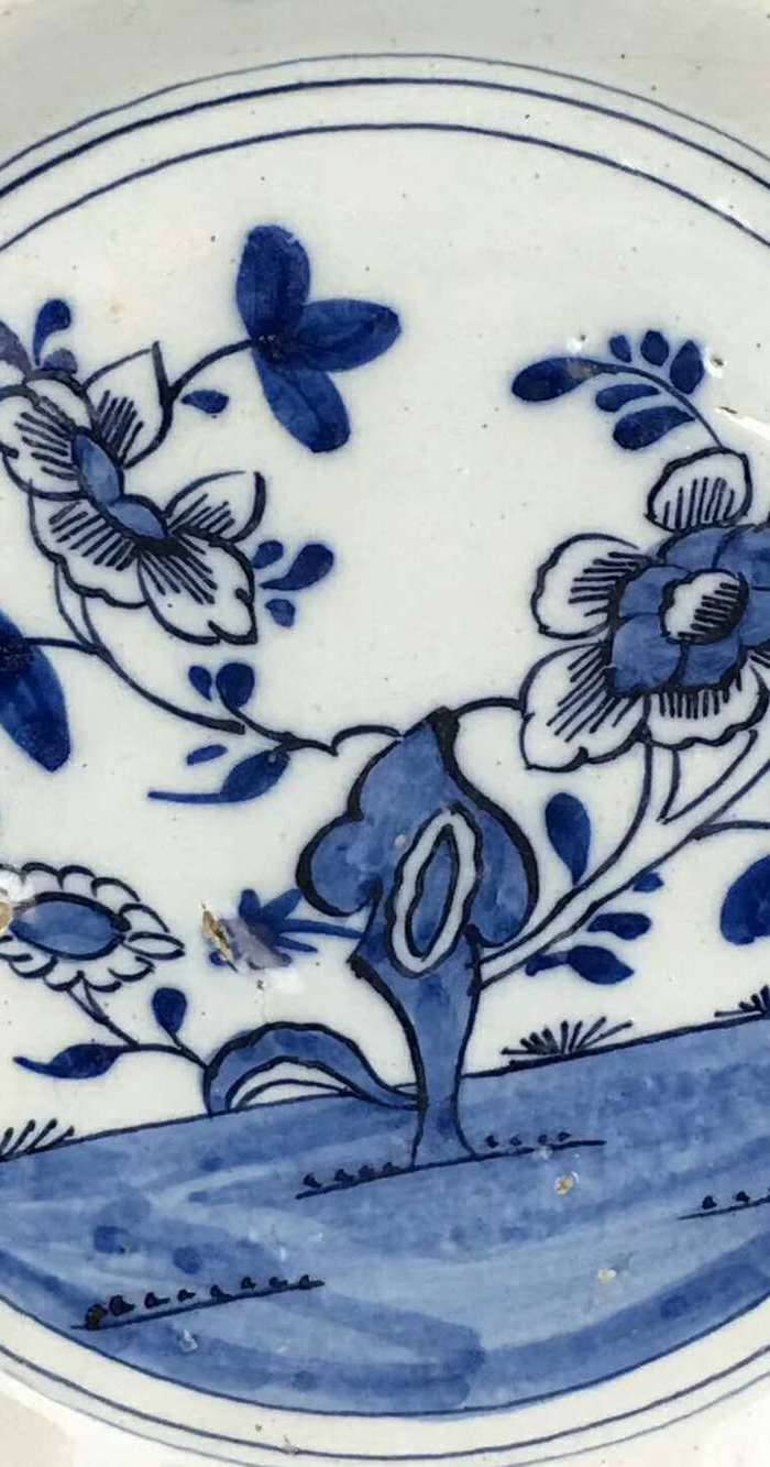 青花花卉纹盘清青花花卉纹盘图2
