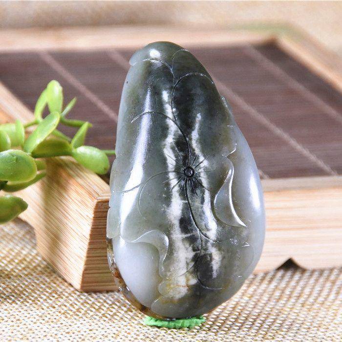 和田玉 古风 猛虎 虎虎生威 籽玉 沁皮霸气十足图6