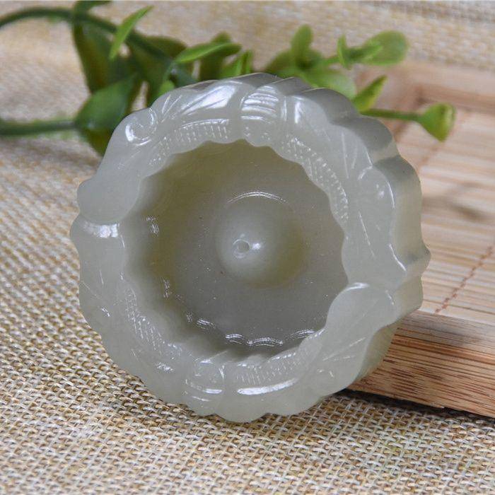 和田玉 如意连连香插 福寿安康图4