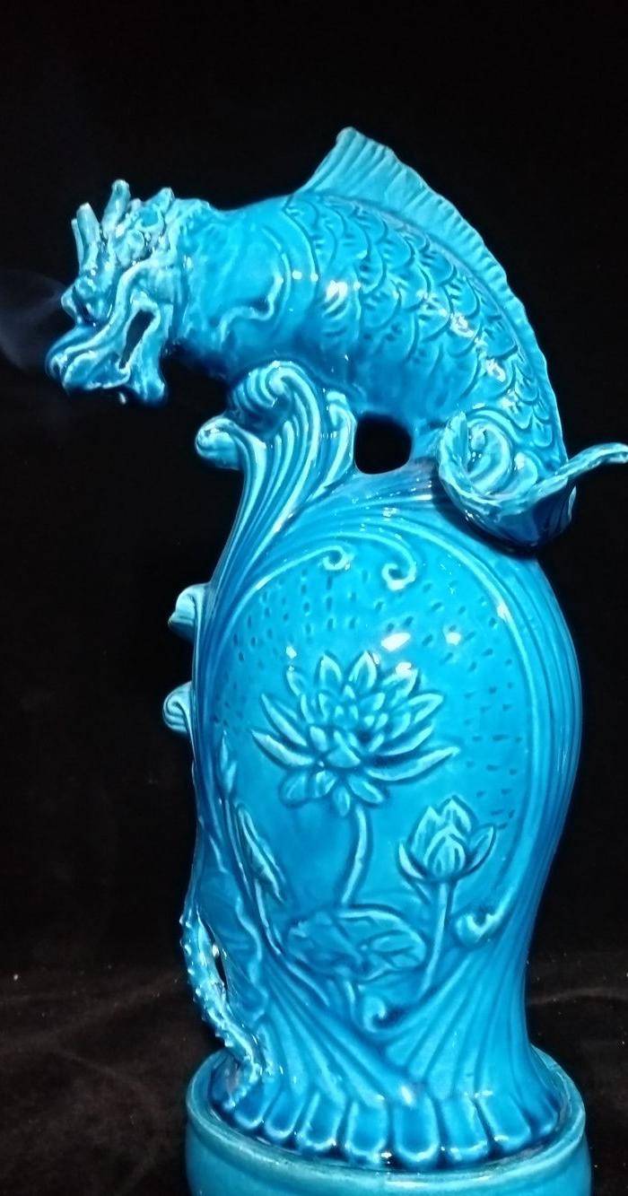 英国回流的孔雀蓝鱼化龙香薰图3