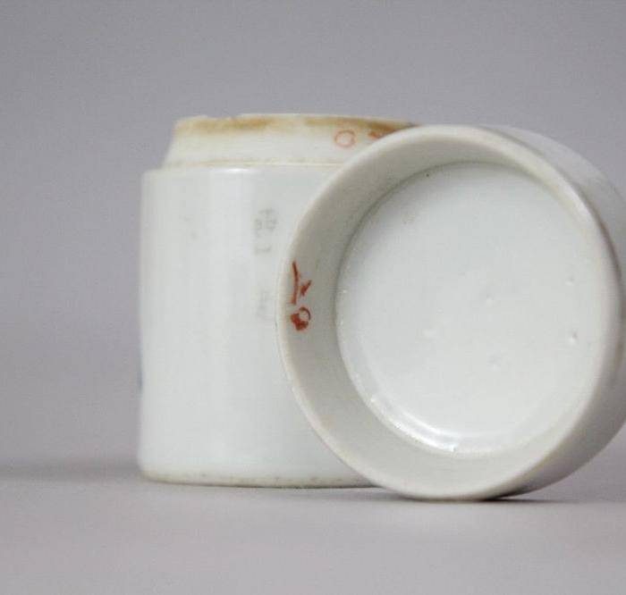 精品 清代无双谱粉彩盖罐 3 图6