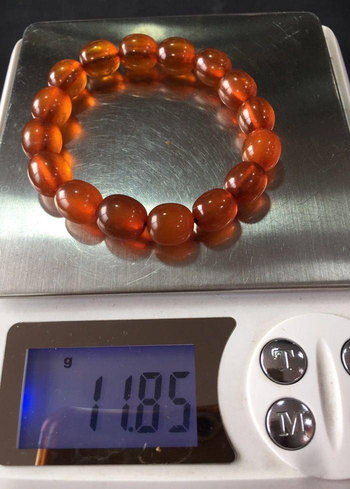 8008欧洲回流琥珀手串图9