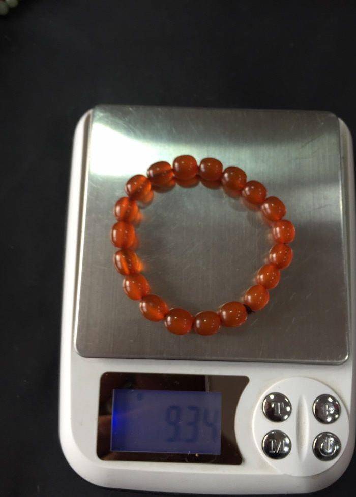8009欧洲回流琥珀手串图9