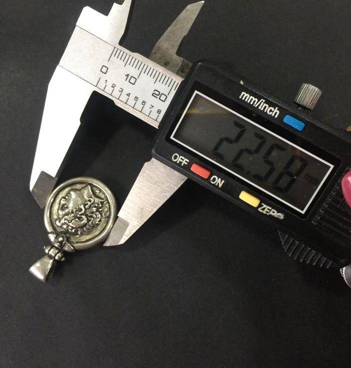 8023欧洲回流老银币坠子图9