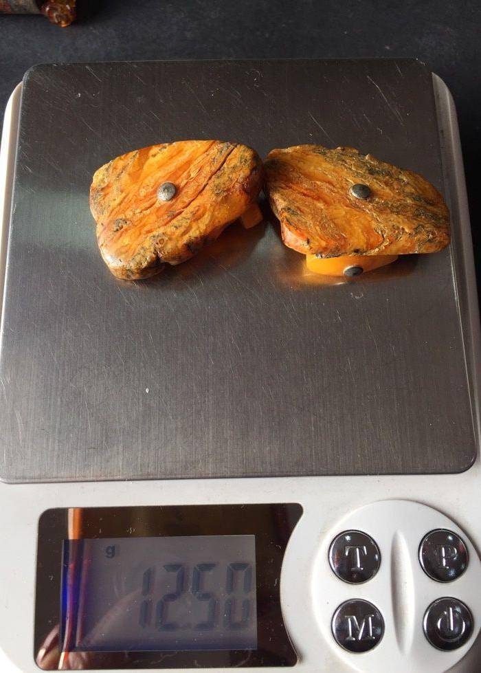 8035欧洲回流老花蜡袖扣图9