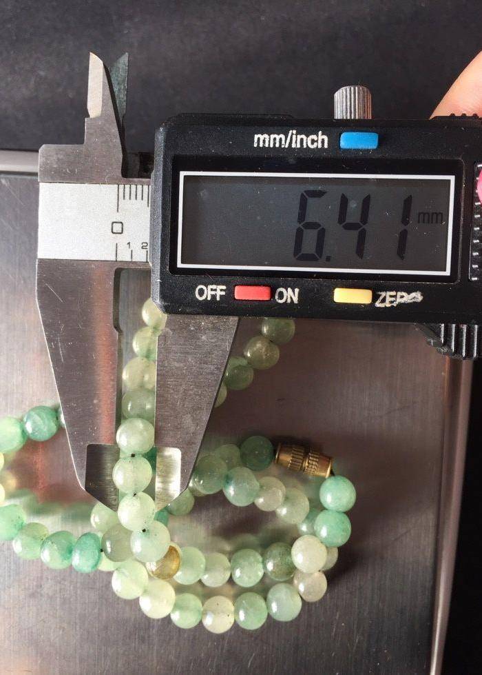 8050欧洲回流岫玉项链图10