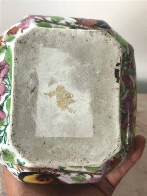7511 粉彩人物茶叶罐图11