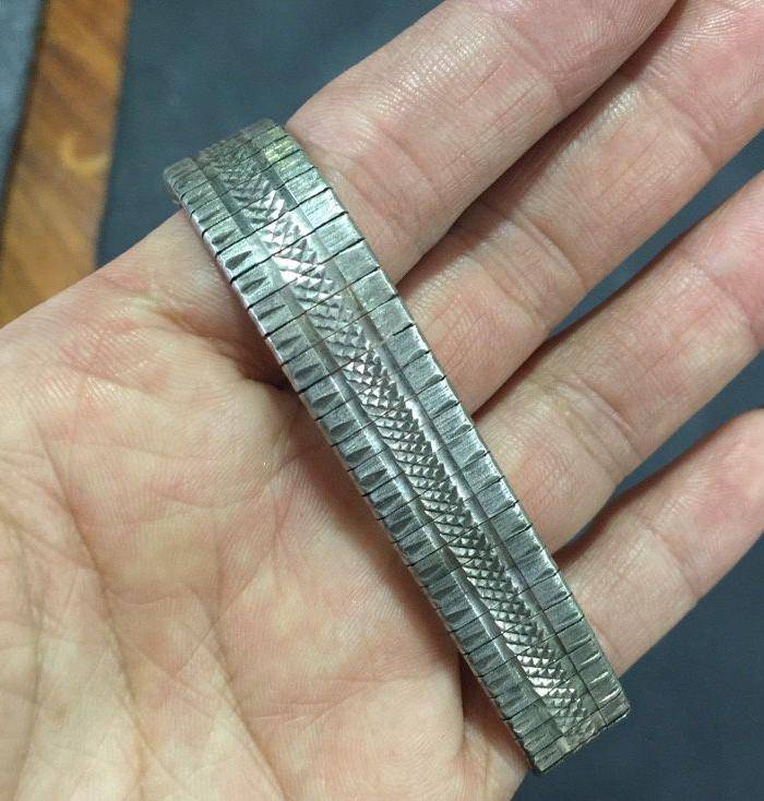 8065欧洲回流意大利银工手链图5