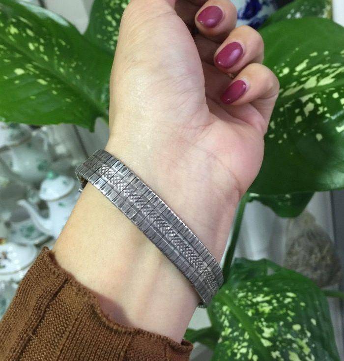 8065欧洲回流意大利银工手链图7