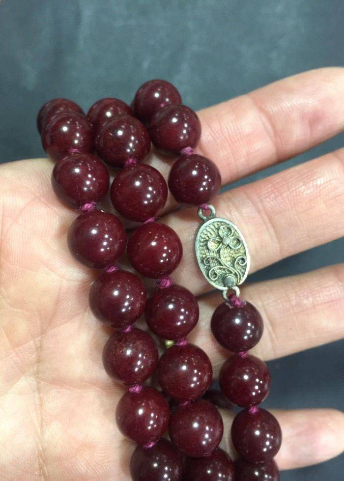 8070欧洲回流玛瑙珠串图2