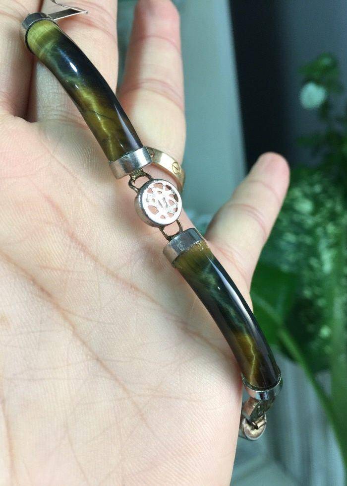8076欧洲回流虎睛石手链图7