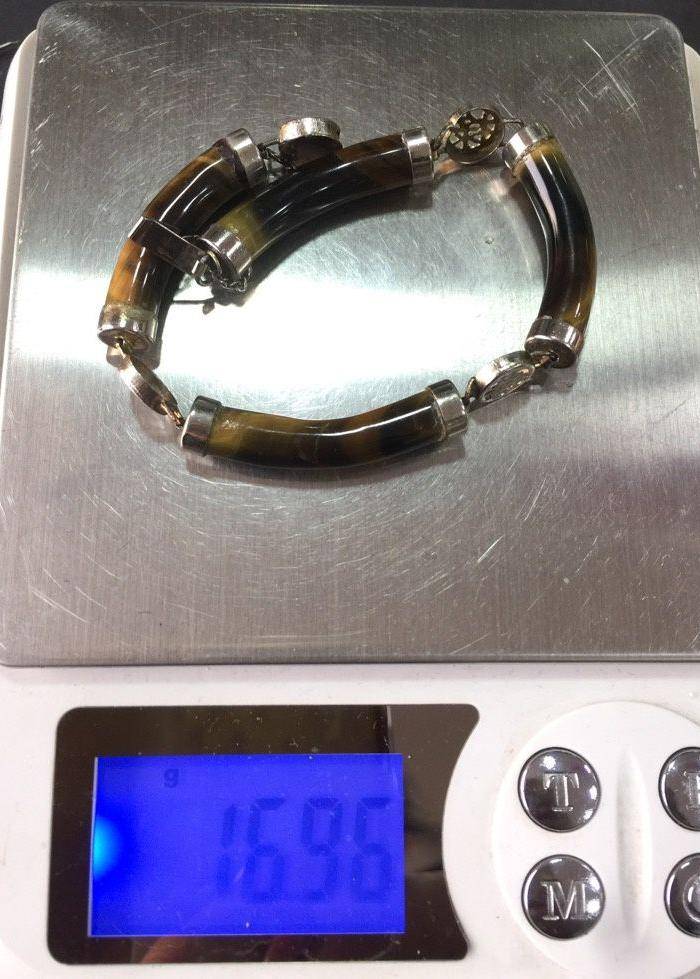 8076欧洲回流虎睛石手链图10