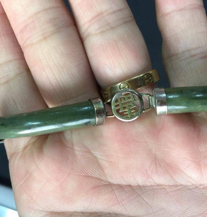 8077欧洲回流碧玉手链图3
