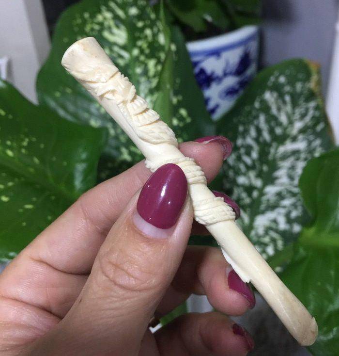 8080欧洲回流骨雕烟嘴图5