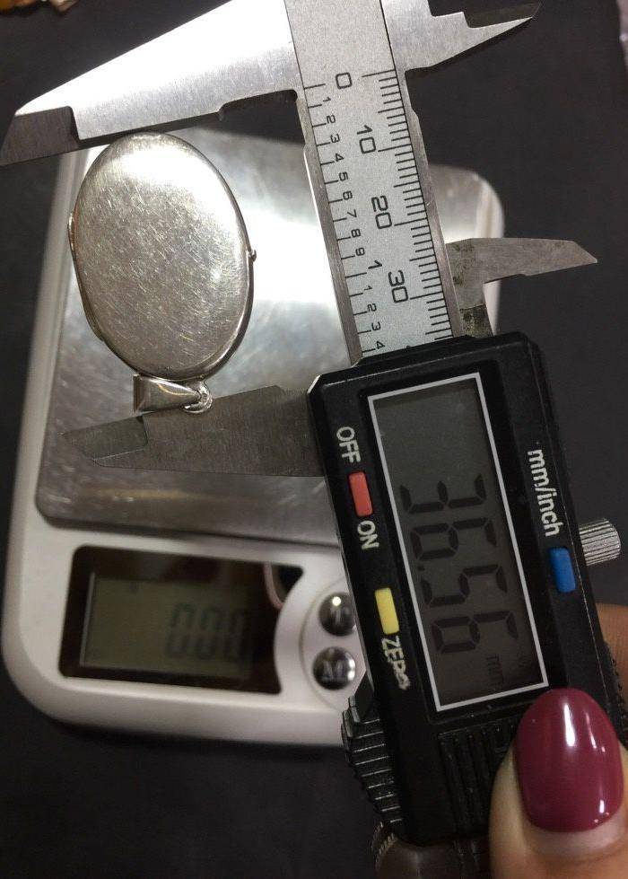 8082欧洲回流925银信物夹坠子图11