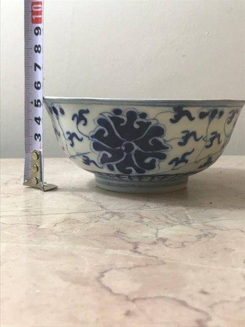 7469 民国 青花宝象花纹碗图10