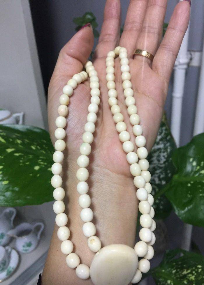 8089欧洲回流象骨双排项链图7