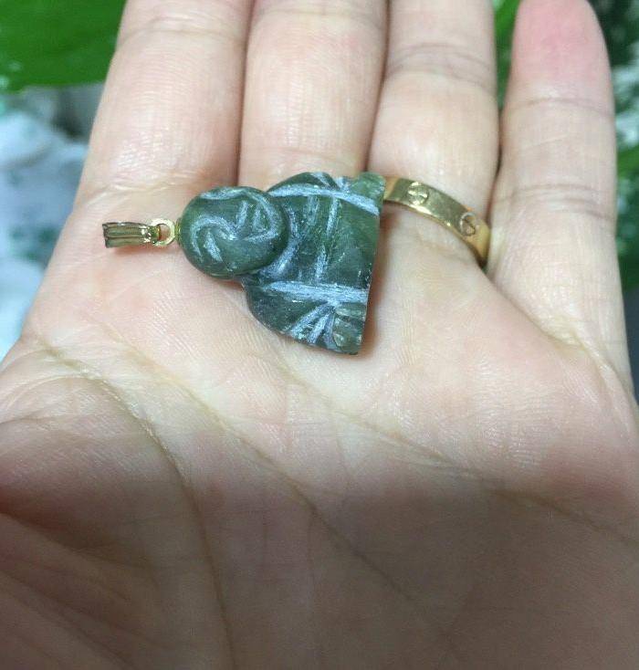 8106欧洲回流碧玉雕件图9
