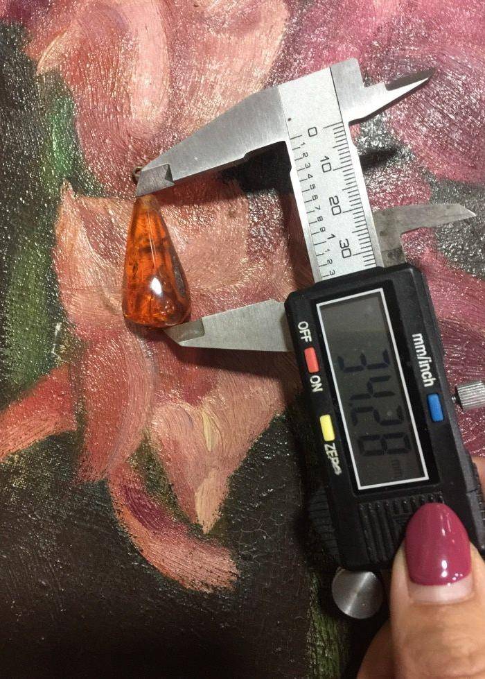 8108欧洲回流琥珀坠子图9