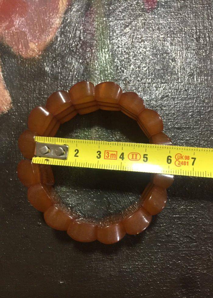 8118欧洲回流老蜜蜡手牌图12