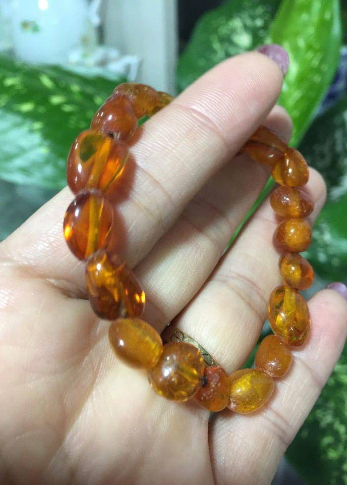8124欧洲回流随形蜜蜡手链图6