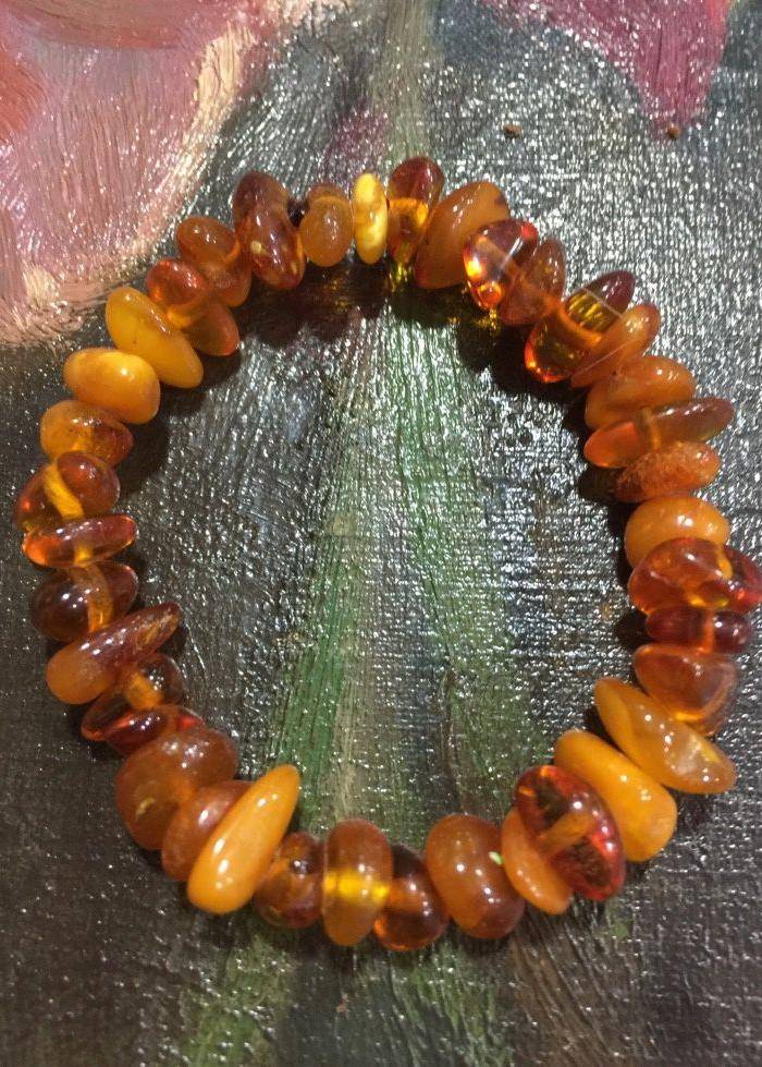 8125欧洲回流随形蜜蜡手串图2