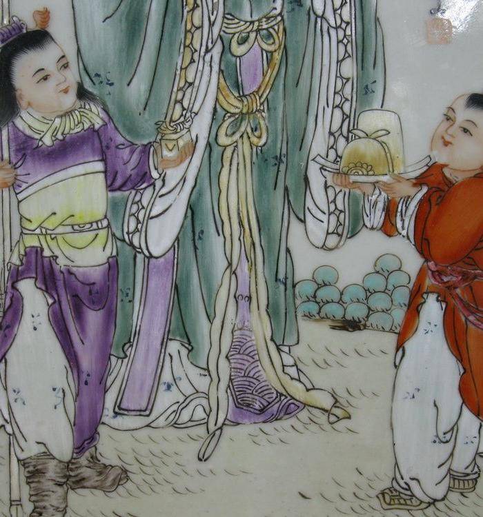 欧洲回流 福在眼前瓷扳图4