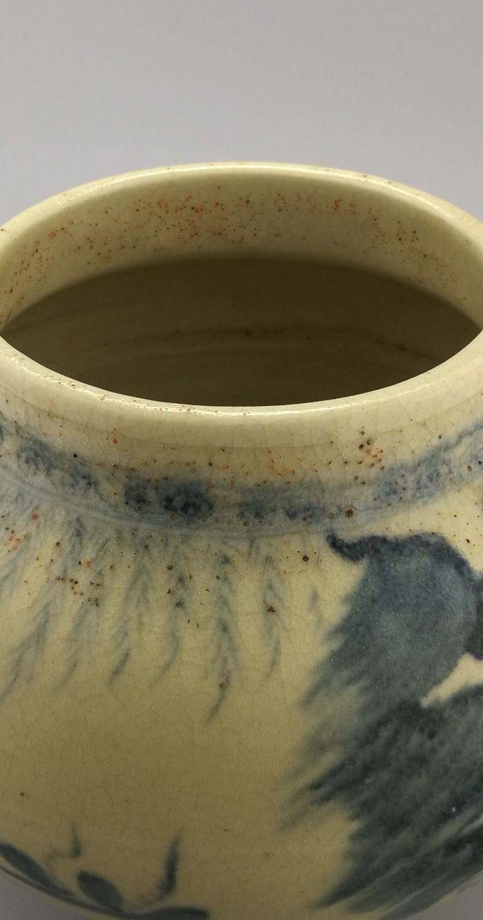 青花高士图罐子图6