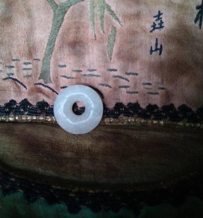 清代 白玉平安扣图5
