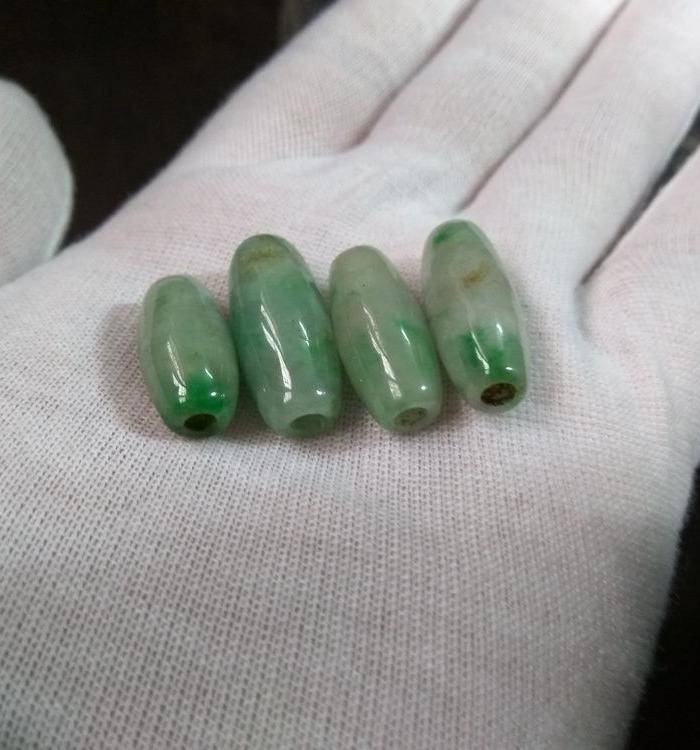 老翡翠玉珠 保真图3
