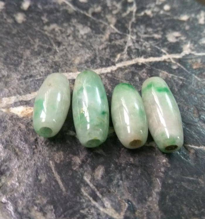老翡翠玉珠 保真图7