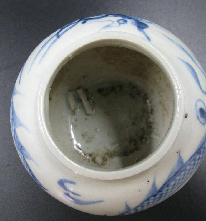 明 青花龙纹罐图9