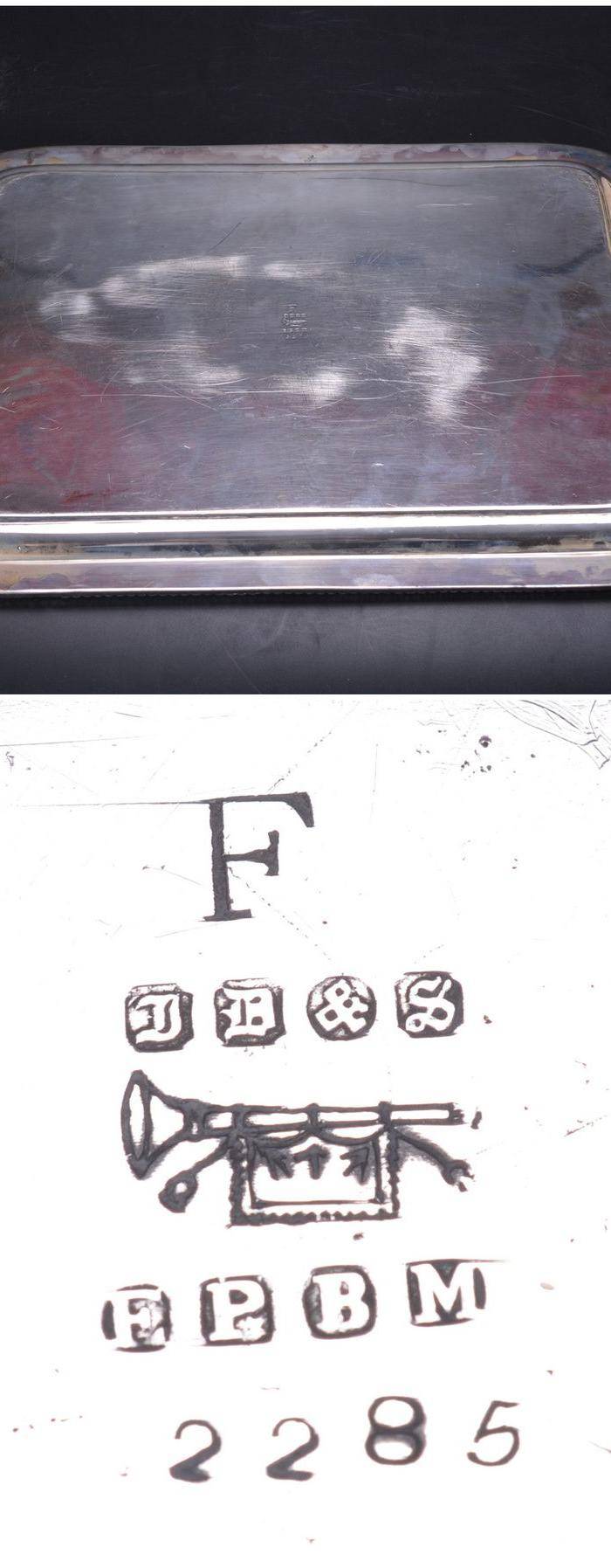 欧洲 老式 银茶具一套图12