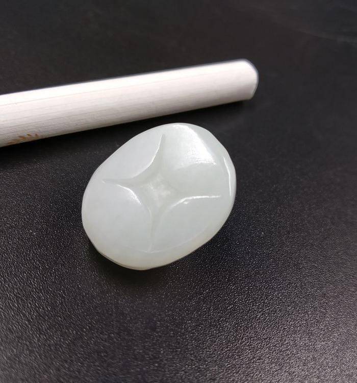 福在眼前玉坠 白度一级图2