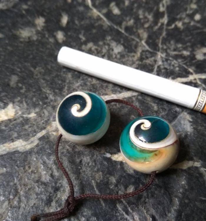 天然老砗古珠图5