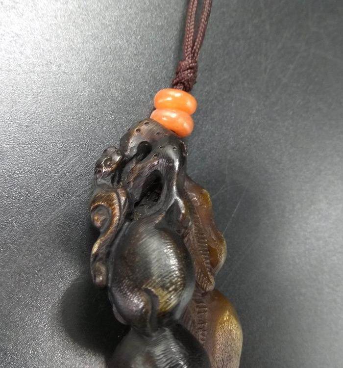 重器晚清 亚洲料 代代有福吊坠图4