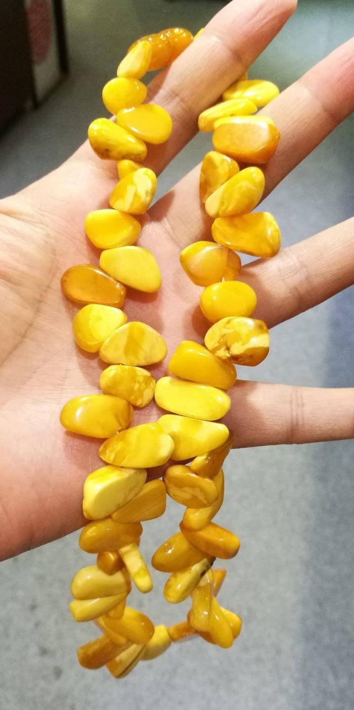 天然 蜜蜡饰品一组图2