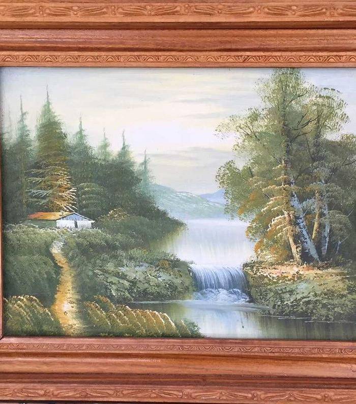 回流之老油画图6