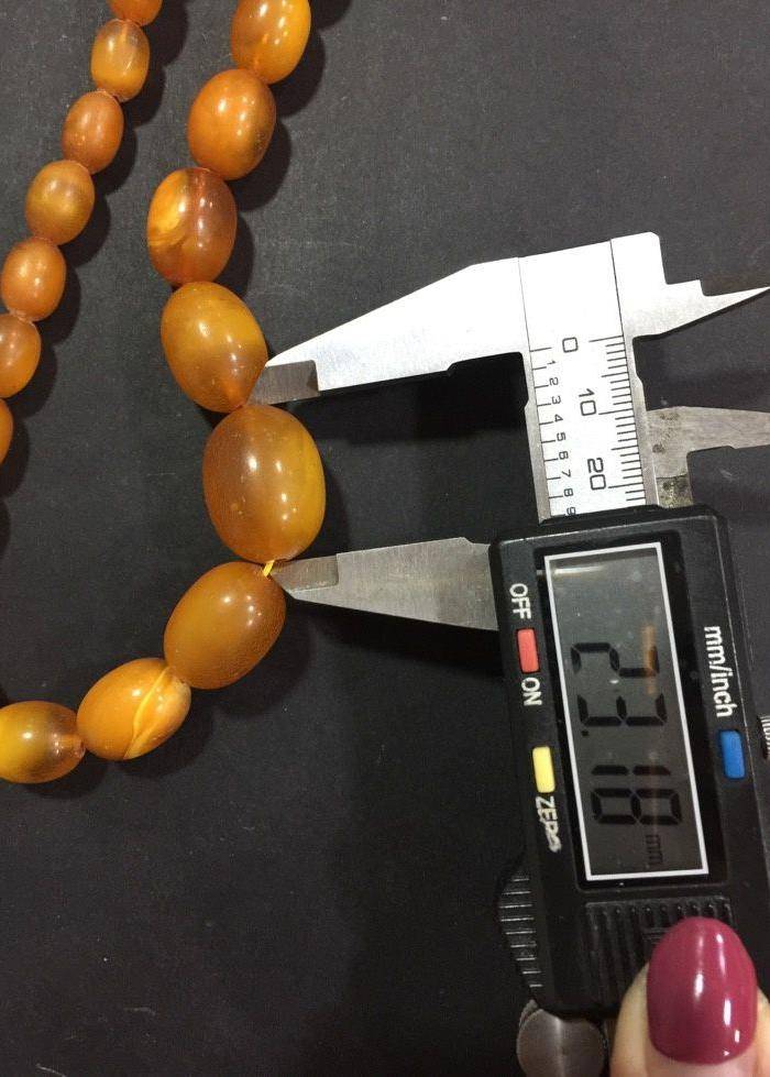 8147欧洲回流老蜜蜡项链图8