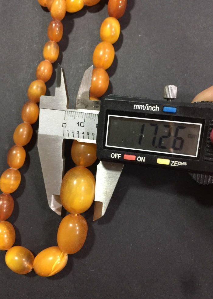 8147欧洲回流老蜜蜡项链图9